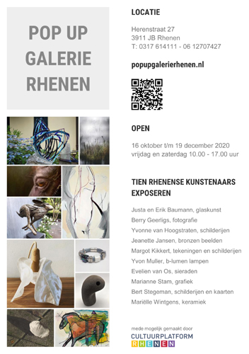 Expositie Pop Up Galerie Rhenen