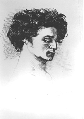 portret naar delacroix